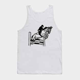 Showjumping horse Tank Top